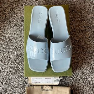 Sale! Gucci Platform Jelly Sandals
